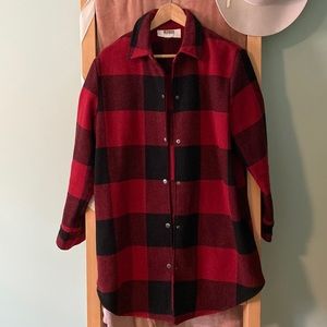Steve Madden bb Dakota Eldridge plaid coat (shacket)